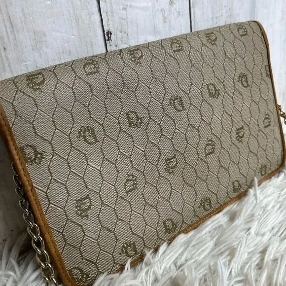 Christian Dior French Beige Vintage Trotter Bag - Picture 9 of 15